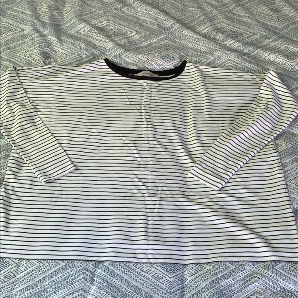 LOFT drop shoulder loose fit top - Picture 3 of 6